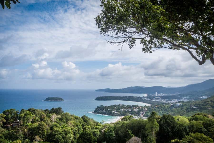 Phuket City Tour with ATV Adventure and Elephant Feeding - Karon and Windmill viewpoints: two quick looks at Phuket