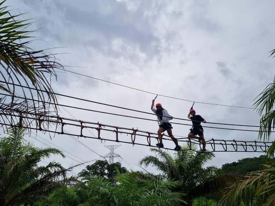 Phuket: Monkey Cave, Water Rafting, Zipline with ATV Option - What the zipline really offers