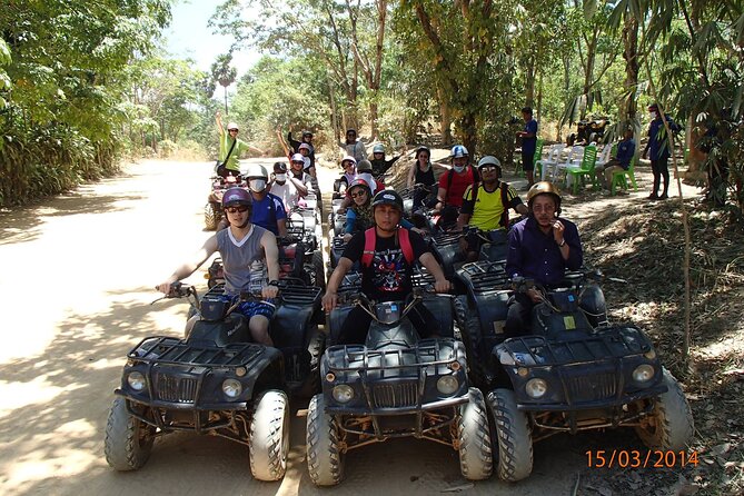 Phuket Paradise ATV and Zipline Experience - Getting comfortable on the ATV