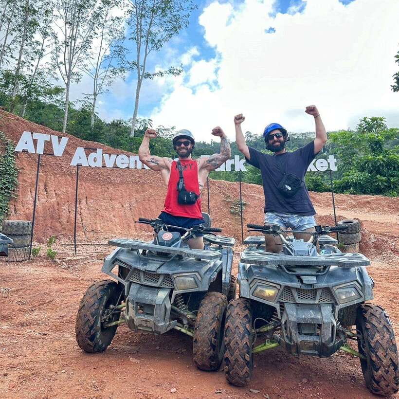 Phuket Ultimate Combo: Jungle ATV & Zipline Adventure - The viewpoint gives you Phuket from above