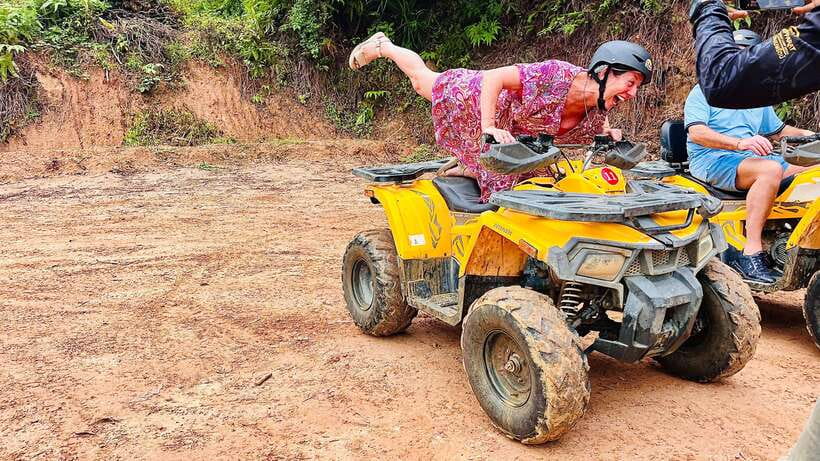Phuket Ultimate Combo: Jungle ATV & Zipline Adventure - The zipline camp is closer to a high-ropes challenge