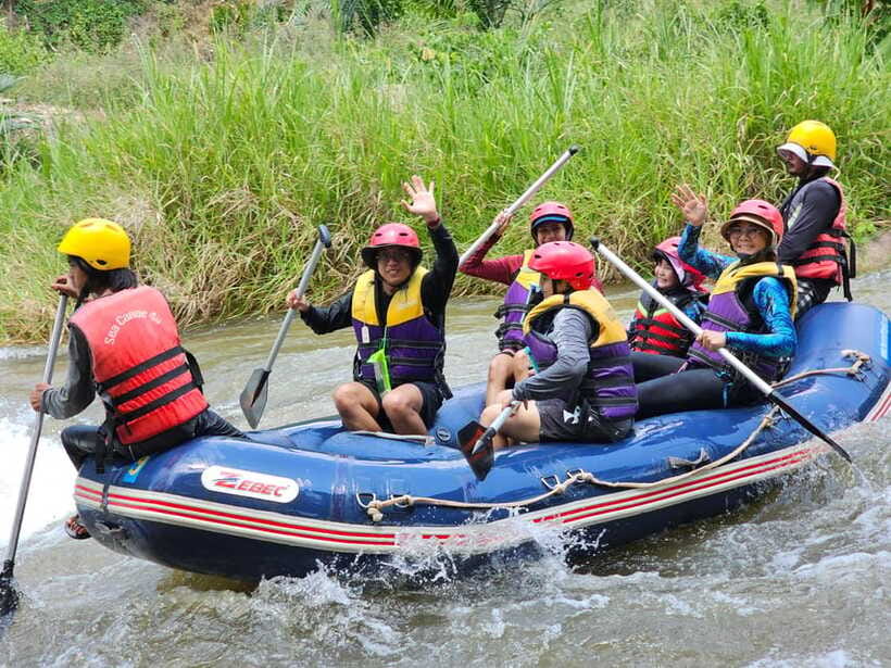 Phuket: White Water Rafting, ATV, and Zipline Adventure - The 5-kilometer rafting run