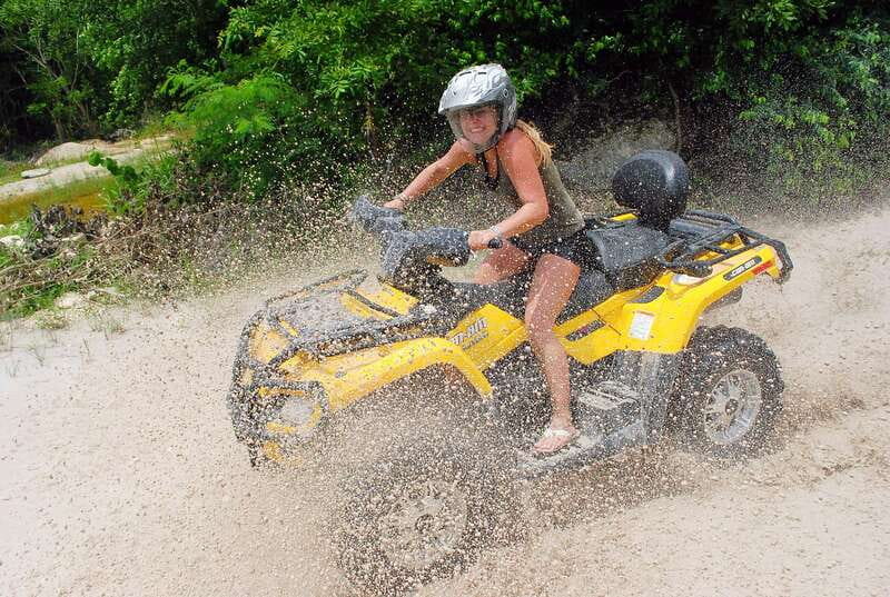 Playa del Carmen: ATV Xtreme & Zipline Experience - Riding the 450cc Can-Am ATV