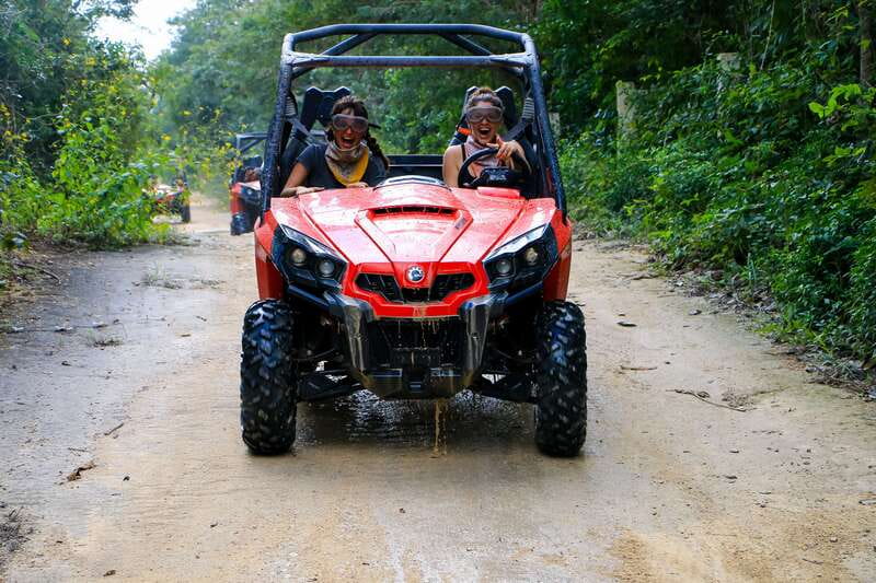 Playa del Carmen: Riviera Maya Buggy Tour with Cenote Swim - The ranch stop and a change of pace