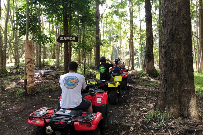 Polynesian Cultural ATV Tour in Kona - The trail: jungle, mud, and lava rock