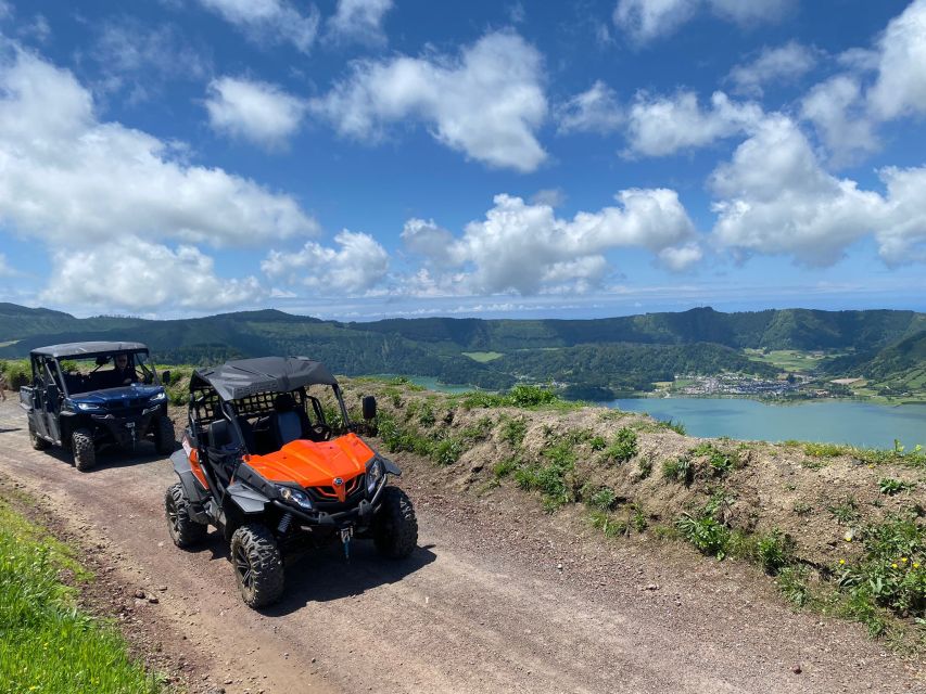 Ponta Delgada: São Miguel Buggy Tour Around Sete Cidades - The first viewpoints: Cascalho and the Carvão aqueduct