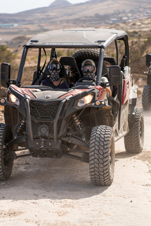 Porto Santo: 90 Minutes Off-Road Buggy Tour - Pico das Eiras and Pico Ana Ferreira show the island from higher ground