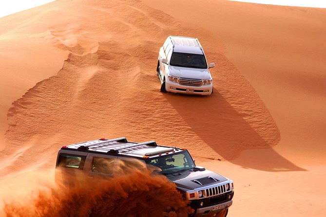 Premium Desert Safari Dubai: Desert Camping & Dune Bashing - The desert camp: camel rides and local dress