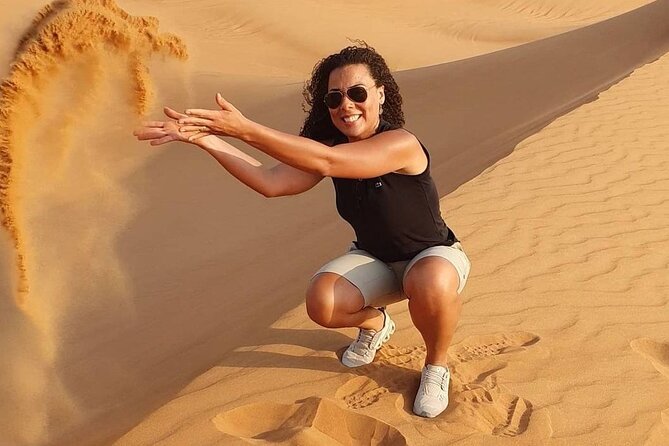 Premium Desert Safari Dubai : Dune Bashing, Camel Ride with BBQ - Pickup, group handling, and the private-tour wording