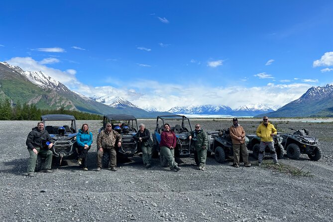 Private ATV Glacier Tour in Palmer - Arriving at the glacier and glacial lake