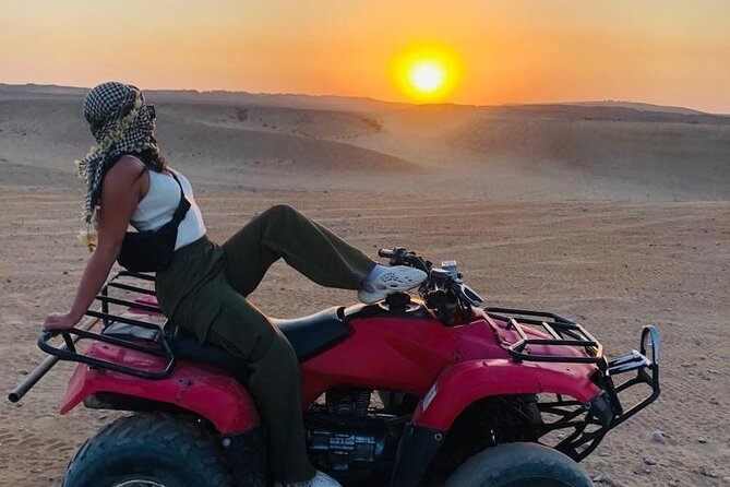 Private ATV Quad Bike Adventure in the Giza Desert - Reaching the Giza Desert by quad bike