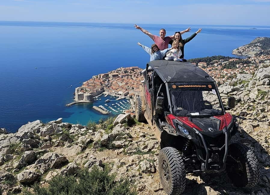 Private Buggy Panorama Adventure /2 hours-2 hills Viewpoint - Rural roads and pine forest on the way to Srđ Hill
