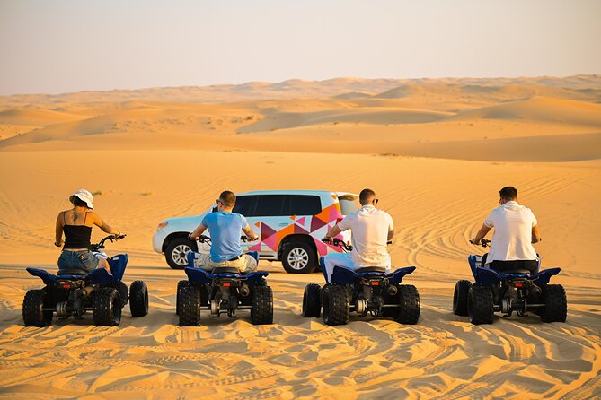 Private Dune Bashing in Abu Dhabi - Morning Desert Safari - A quiet break after the adrenaline