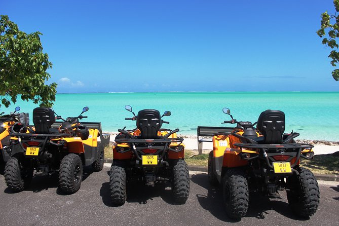 Private Island Tour by ATV / QUAD - Fruit, juice, and a welcome pause