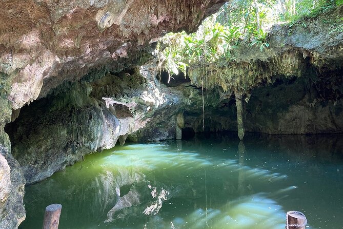 Private Jeep to Jade Cavern, Punta Sur & ATV Tour: All-Inclusive - Jade Cavern: unusual, muddy, and not for everyone
