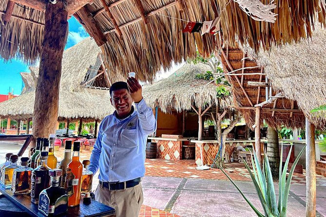 Private Jeep Tour & ATV to Jade Cavern Cenote: All Inclusive - Hacienda Ixtlan finishes with eight tequila samples
