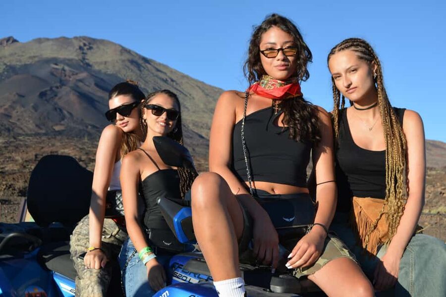 Puerto de la Cruz: Quad Teide National Park - Snacks, drinks, and the finish back in Puerto de la Cruz