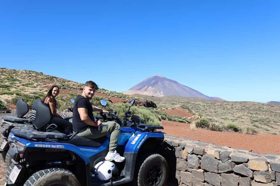 Puerto de la Cruz: Quad Teide National Park - Leaving Puerto de la Cruz for the volcanic highlands