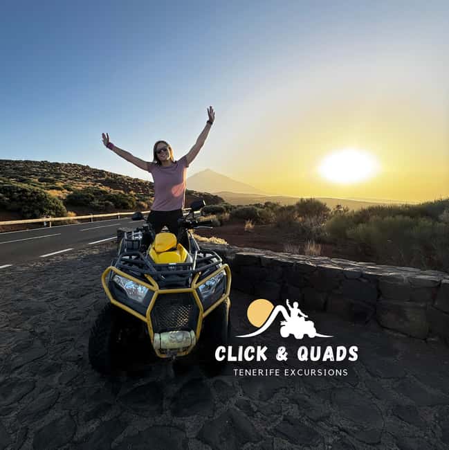 Puerto de la Cruz: Quad Tour to Teide at Sunset with Snack & Photos - Starting in Puerto de la Cruz with a proper safety briefing