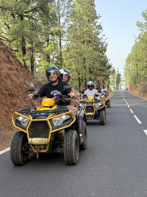 Puerto de la Cruz: Quad Tour to Teide at Sunset with Snack & Photos - What the $90 price really includes