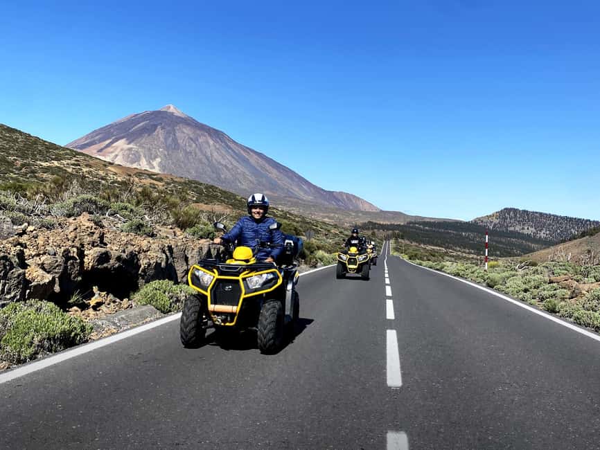 Puerto de la Cruz: Quad Tour to Teide or Off-Road Adventure - Safety comes before the throttle