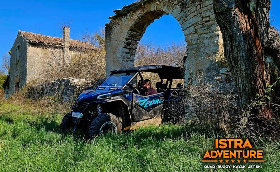 PULA AND ROVINJ: BUGGY FAMILY SAFARI 1, 2, 2.5 & 4 H - The four-hour Barban seaside tour