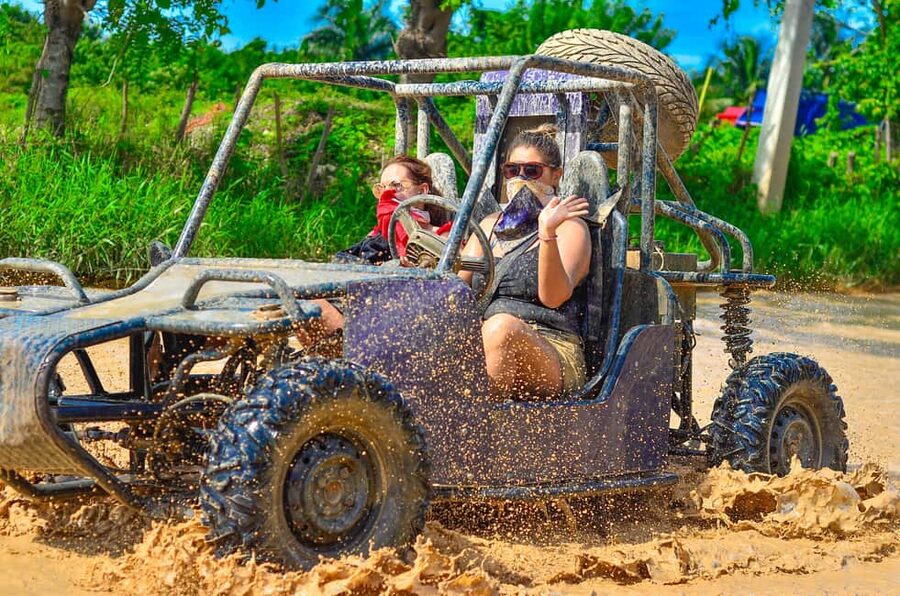 Punta Cana Amazing Dune buggy For Small Groups and Pickup - Riding the jungle trails