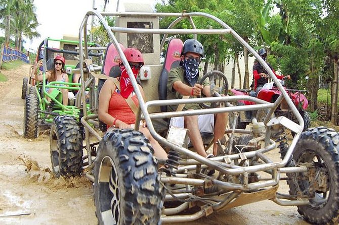 Punta Cana Buggy + Cave Dip, Beach Swim + Party Boat & Snorkel - Key points at a glance