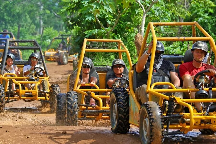 Punta Cana: Buggy Excursion with Macao Beach and Cave Swim - The ranch briefing and coffee stop