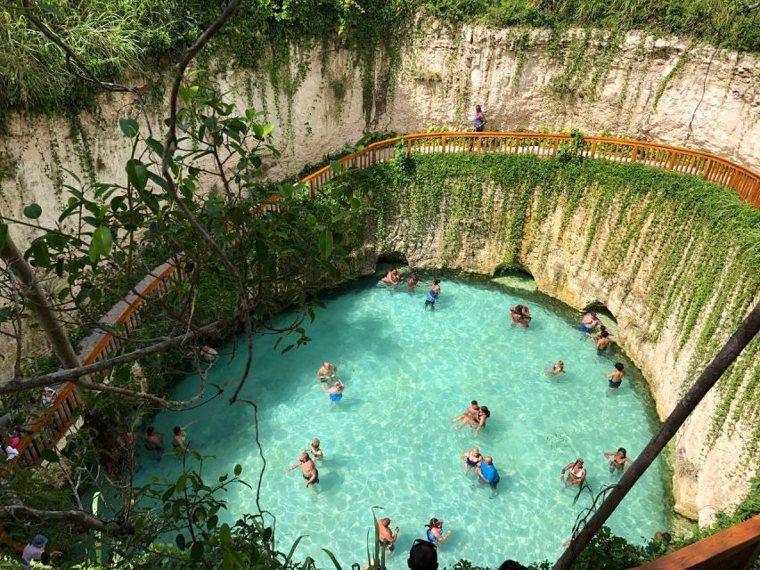 Punta Cana: Buggy Ride, Blue Cenote Lagoon and Jungle River - Swimming in the Blue Lagoon cenote
