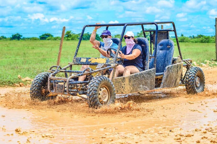 Punta Cana: Buggy Tour with Cenote Visit - The Indigenous Springs cenote and its short swim