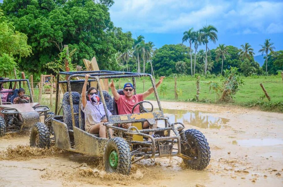 Punta Cana: Countryside and Macao Beach Half-Day Buggy Tour - The organic farm and Dominican products