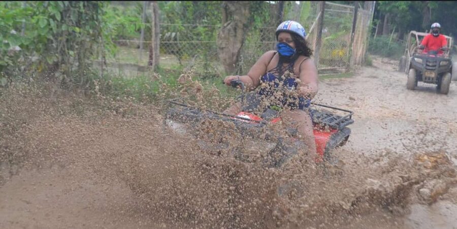 Punta Cana : Done Buggy Excursions AtV /cenote on the Beach - How to prepare for four muddy hours