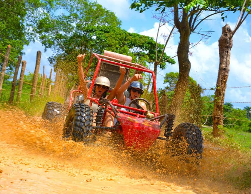 Punta Cana: Extreme Buggy Tour with River Cave & Macao Beach - Macao Beach gives the tour its blue-water finish