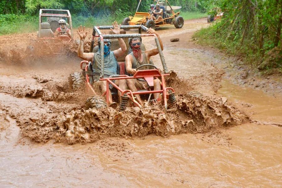 Punta Cana: Extreme Buggy Tour with River Cave & Macao Beach - Driving a buggy through the Macao countryside