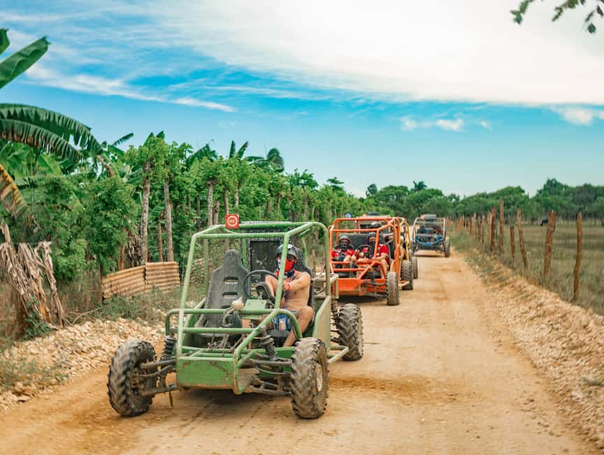 Punta Cana: Saona Island and Buggy Combo - Lunch, music, and drinks on the island outing