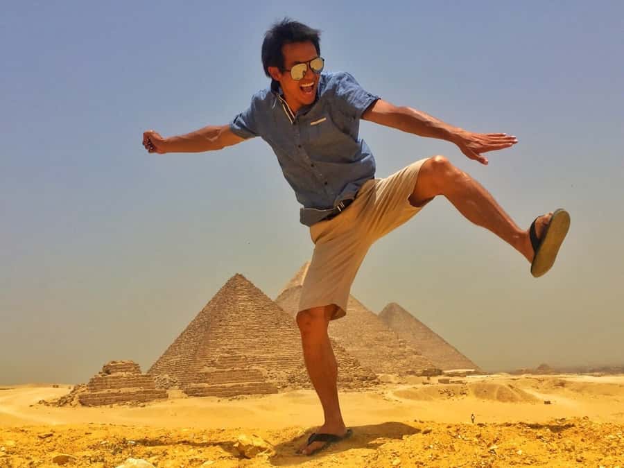 Pyramids of Giza: 1-Hour Quad Bike Desert Safari - The Sphinx, camel option, and extra activities