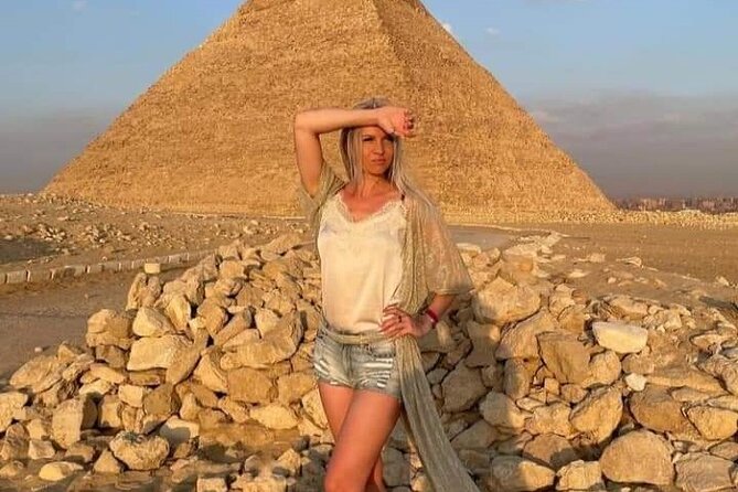 Pyramids of giza ,Sphinx,riding camel and driving a quad bick ATV. - A six-hour route built around variety