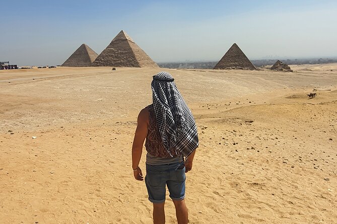 Pyramids of giza ,Sphinx,riding camel and driving a quad bick ATV. - Is $55 good value?