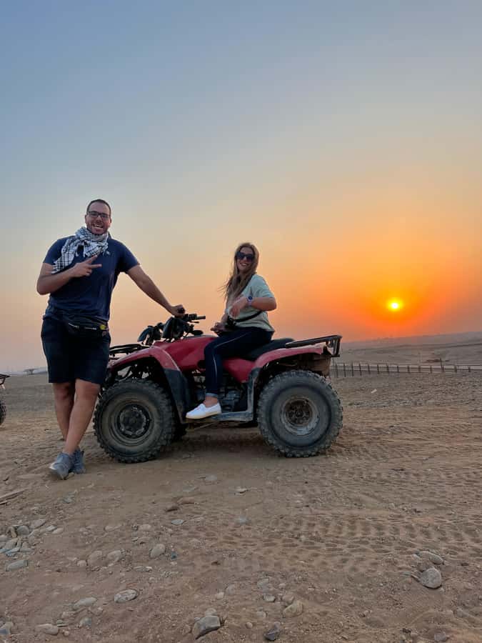 Pyramids Quad Biking Adventure - One hour on the quad bikes