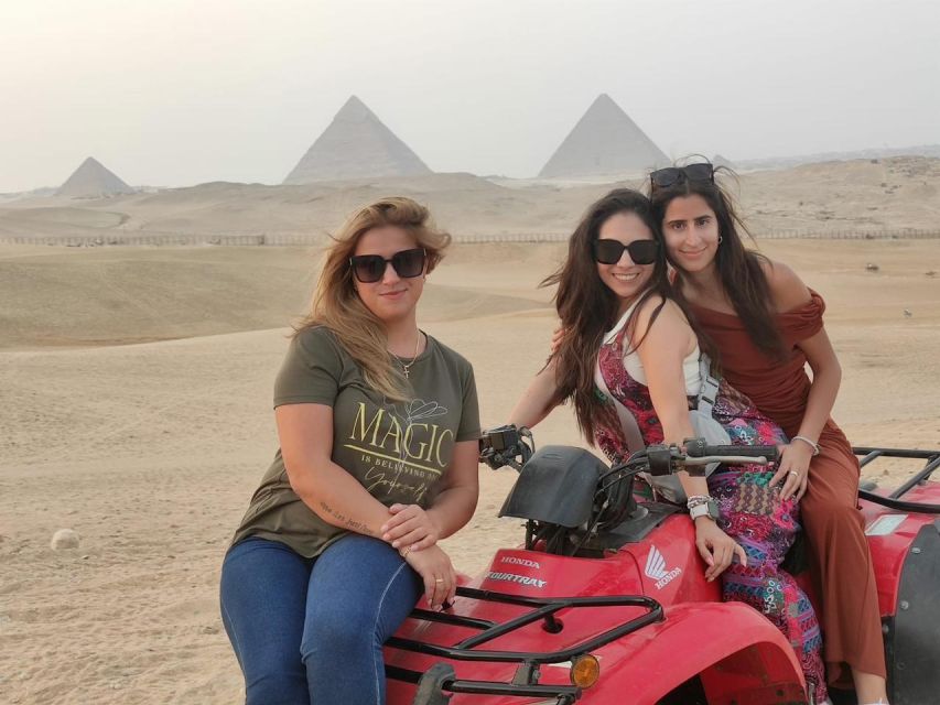 Pyramids Quad Biking Adventure - Who will enjoy this most