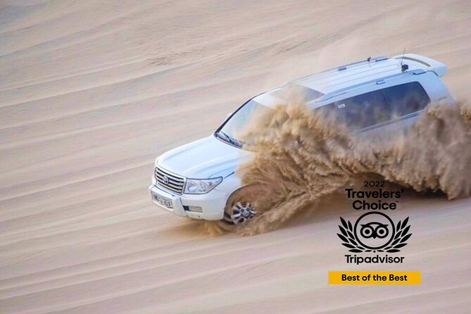 Qatar Gold Dune Safari, Dune Bashing,Camel Ride,Sand Boarding,Inland Sea Desert - Dune bashing: exciting, noisy, and not gentle