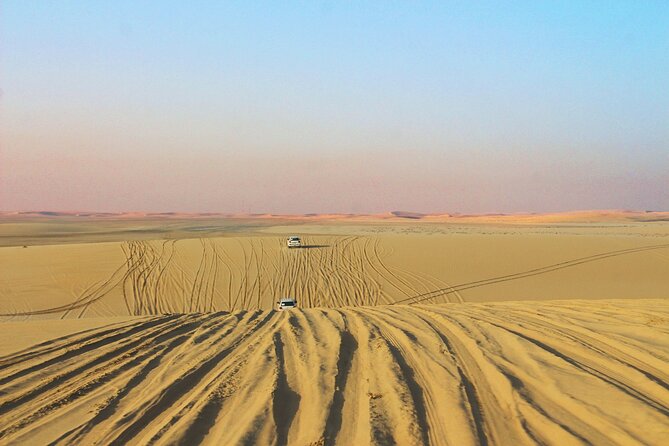 Qatar Gold Dune Safari, Dune Bashing,Camel Ride,Sand Boarding,Inland Sea Desert - Khor al Udaid and the inland sea