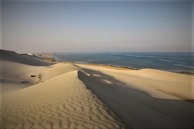 Qatar Gold Dune Safari, Dune Bashing,Camel Ride,Sand Boarding,Inland Sea Desert - Tea, water, and the practical rhythm of the trip