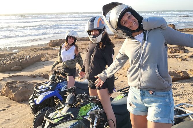 Quad adventure - IN AGADIR, DUNES, FOREST, BEACH - Sand tracks, dunes, and the appeal of changing ground