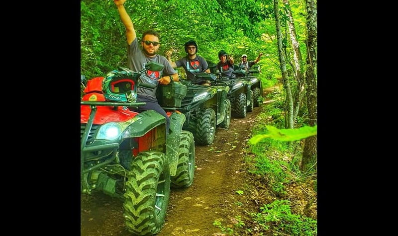 Quad ATV Bike Galicica, from Ohrid. - What the Galicica ride is really like