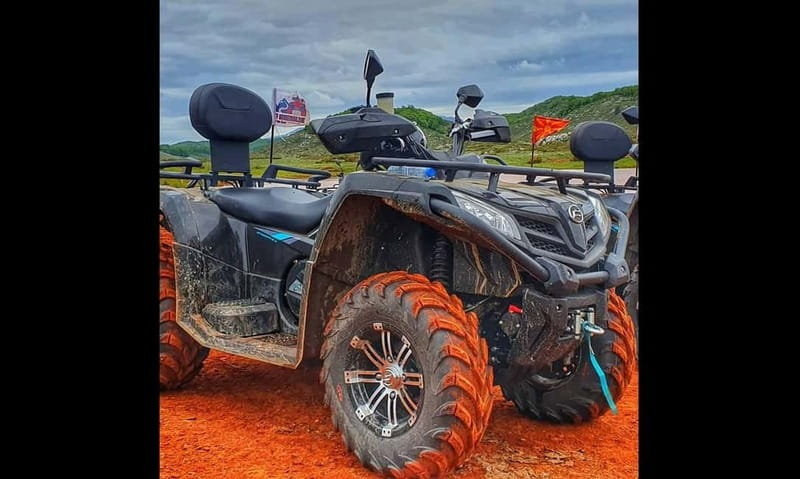 Quad ATV Bike Galicica, from Ohrid. - Photo stops above Lake Ohrid