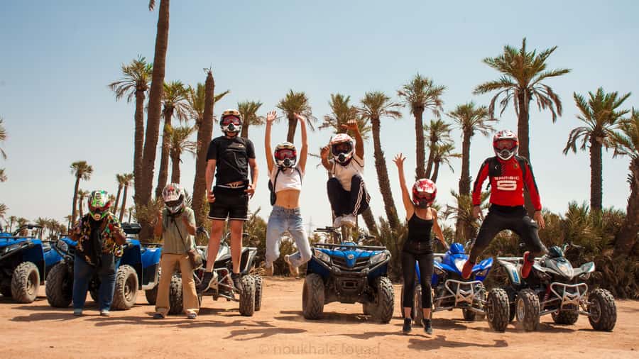 Quad Bike Activity in Marrakech Palmeraie - One Hour Among Palms and Sand