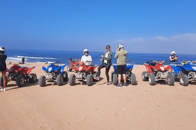 Quad Bike and Sandboarding on Sand Dunes Wild Beach - The guides make a real difference