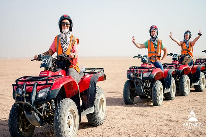 Quad bike at Giza pyramids - Hotel pickup makes the half-day easier